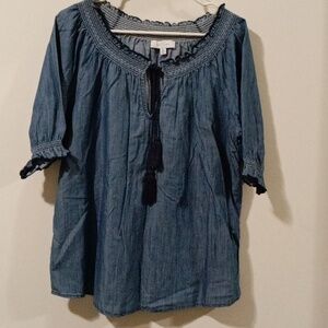 New Directions peasant top